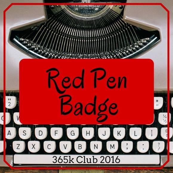 Red Pen Badge
