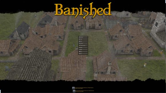 banished game by shining rock software gameplay screenshot