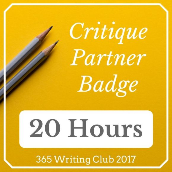 Critique partner badge 20 hours