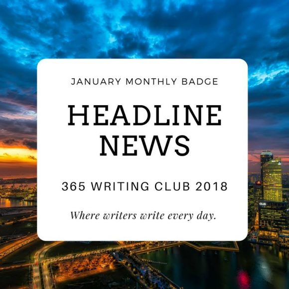 365 Writing Club - monthly goal