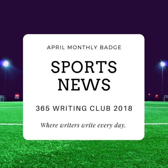 365 Writing Club - April badge