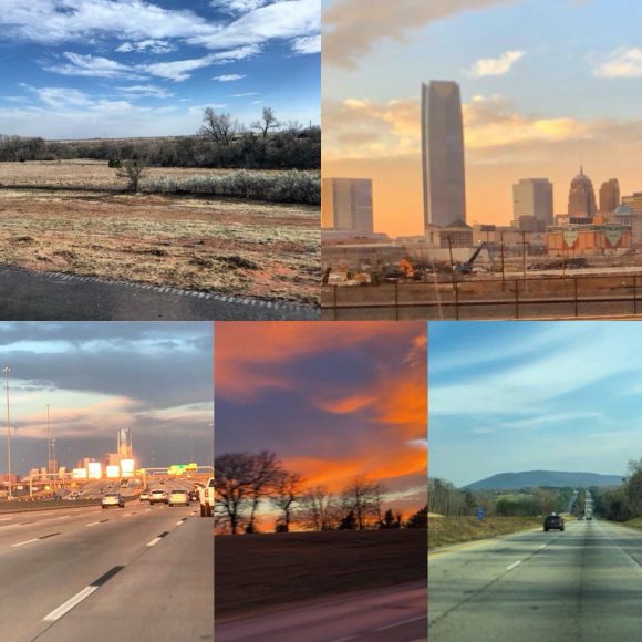 Traveling across the states