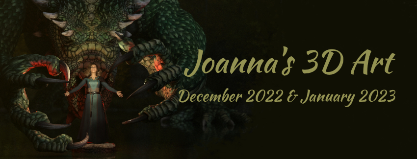 Read more about the article Joanna’s 3D Art: December 2022 & January 2023