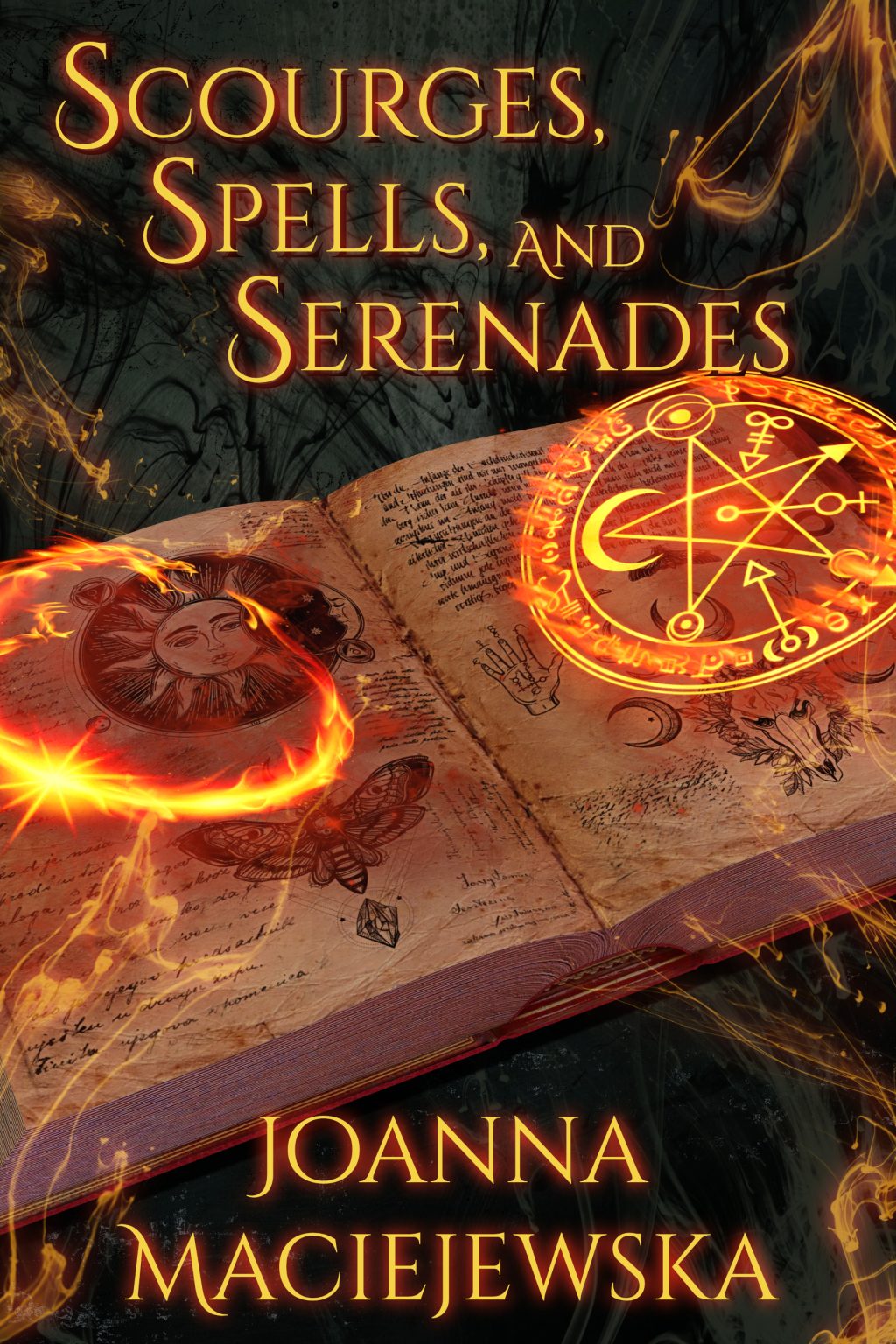 Book Cover: Scourges, Spells, and Serenades