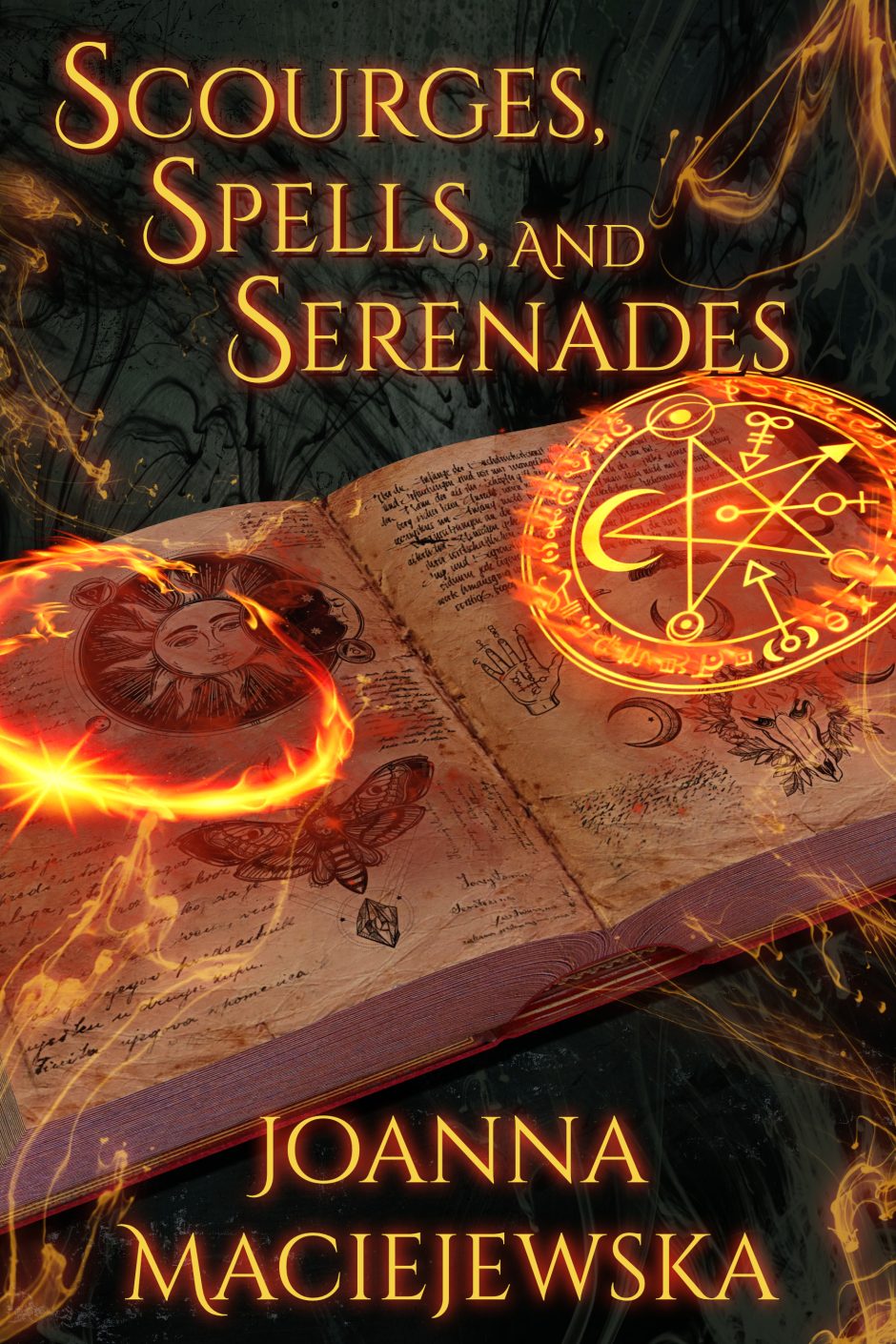 Book Cover: Scourges, Spells, and Serenades