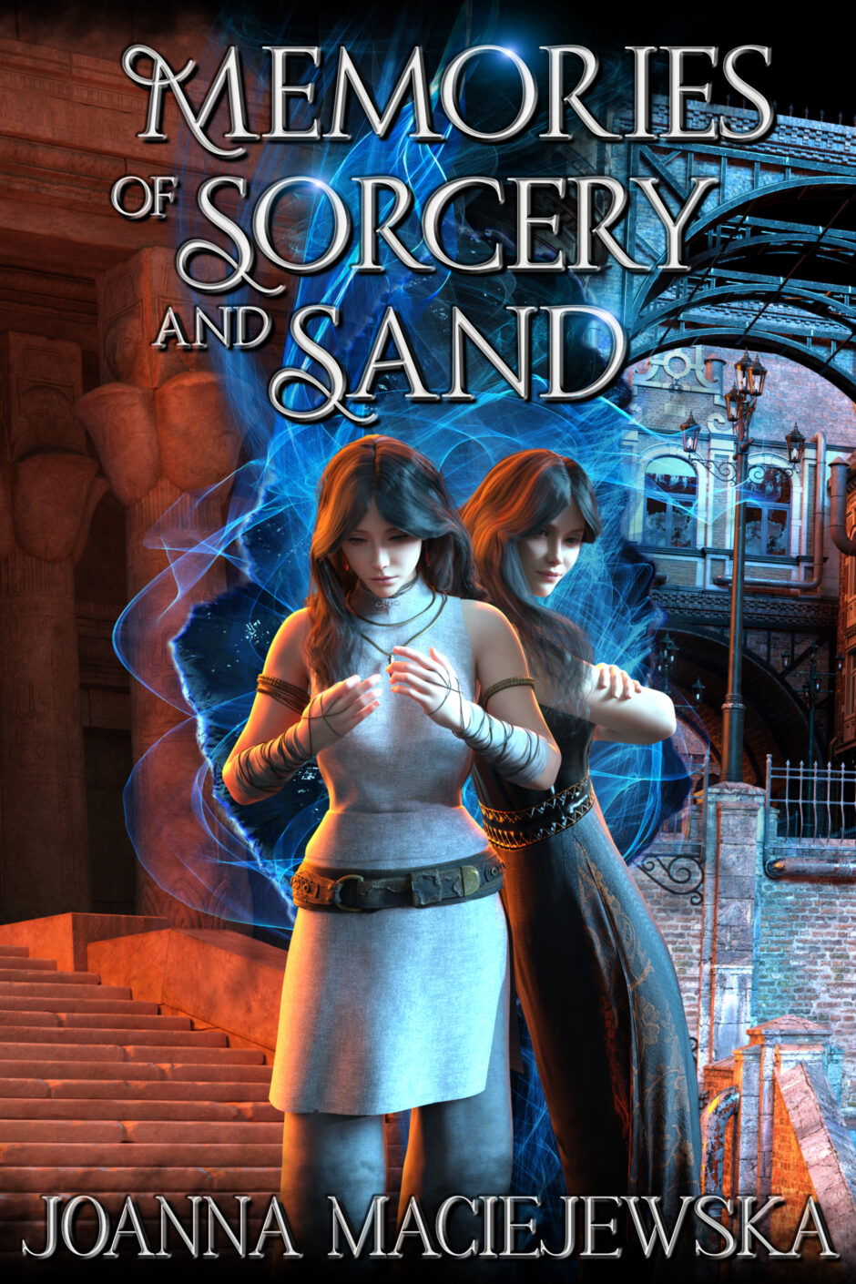 Cover for Memories of Sorcery and Sand by Joanna Maciejewska