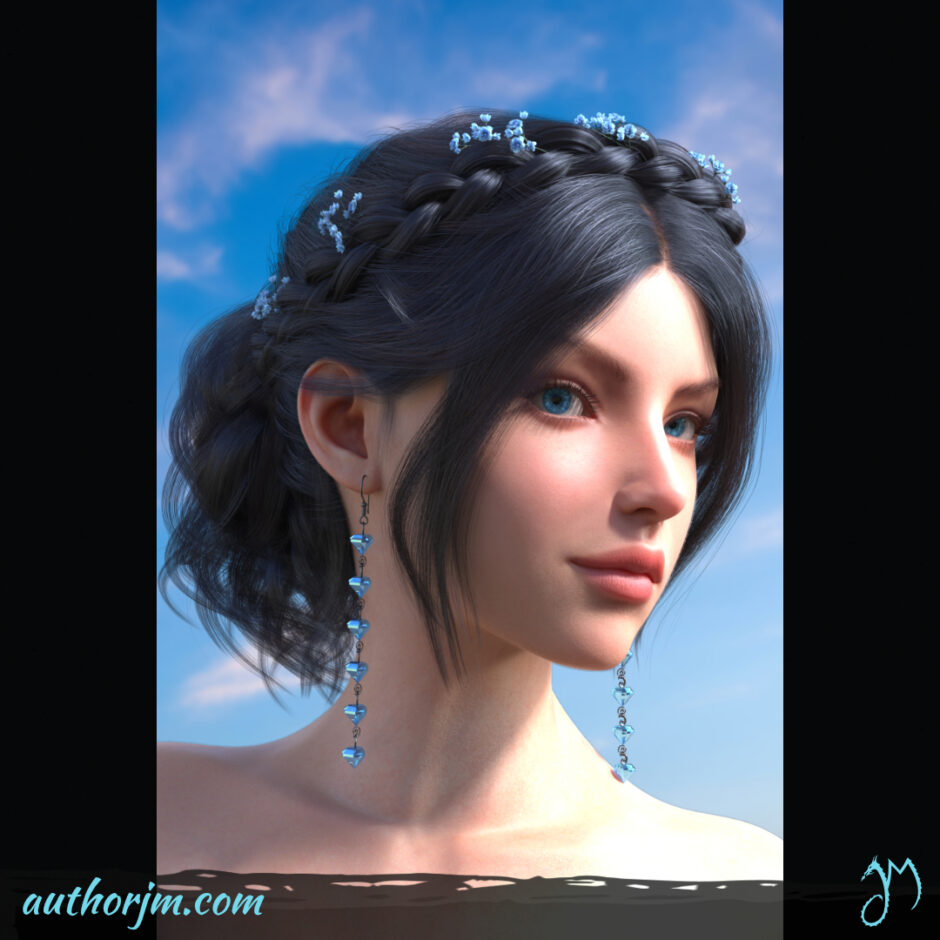 A portrait of a woman
