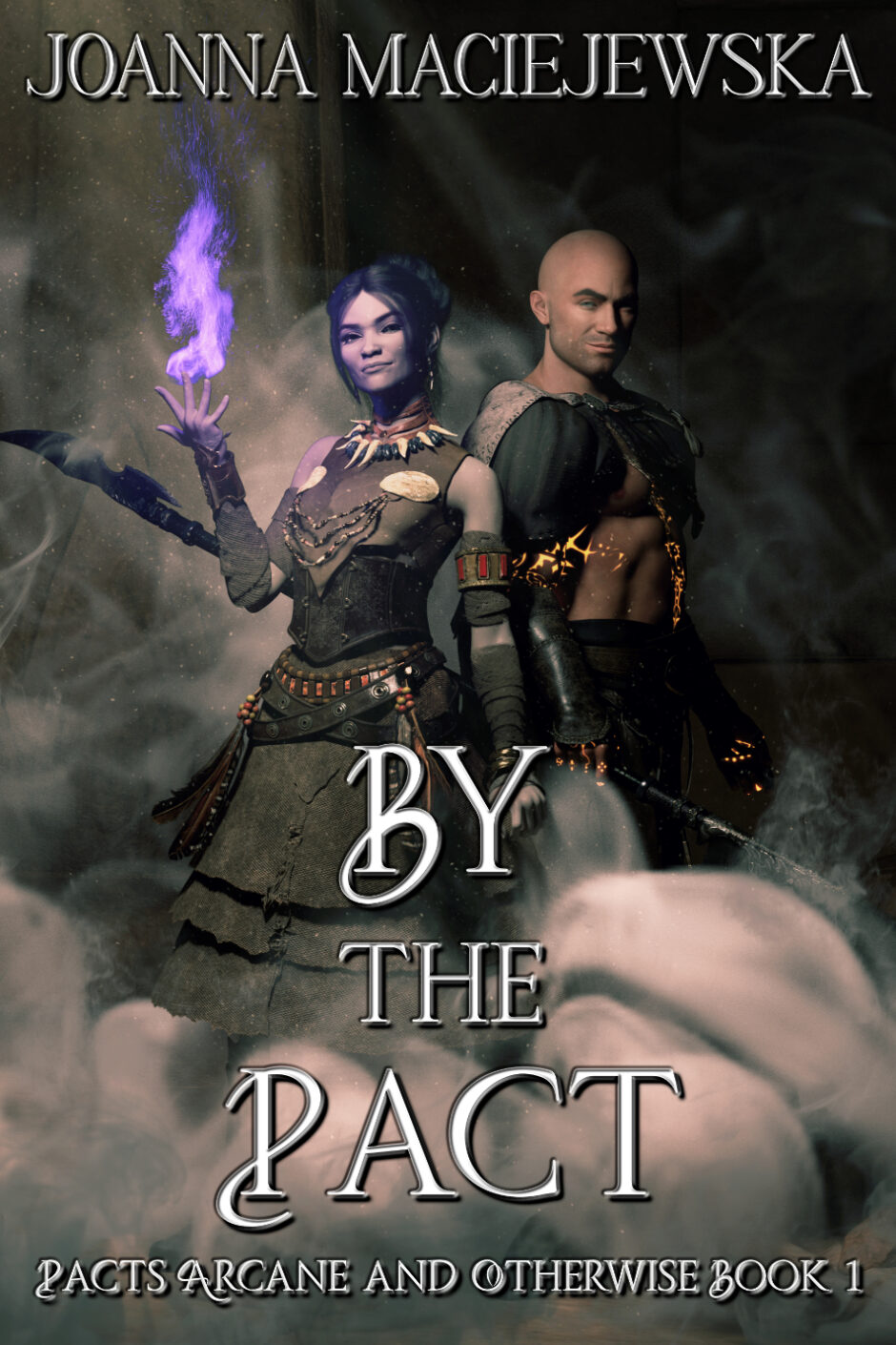 Cover for By the Pact, book 1 of Pacts Arcane and Otherwise by Joanna Maciejewska