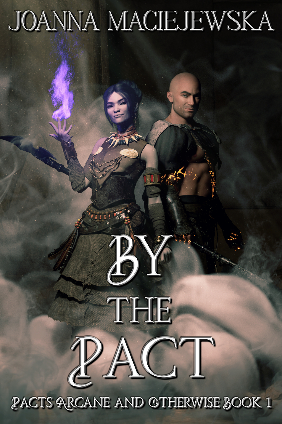 Cover for By the Pact, book 1 of Pacts Arcane and Otherwise by Joanna Maciejewska
